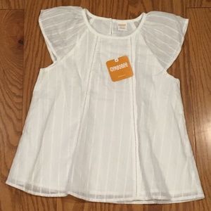 White embroidered blouse